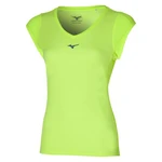 Women's Mizuno Aero Tee Neolime T-Shirt