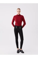 LC Waikiki Dámské rovné kalhoty extra slim fit