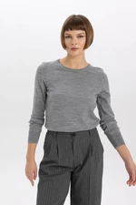 DEFACTO Regular Fit Crew Neck Basic Knitwear Sweater