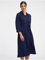 Orsay Dark blue Ladies Shirt Midishats - Women