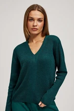 V-neck sweater