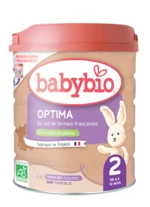 Babybio 2 pokračovací kojenecké bio mléko s probiotiky a prebiotiky 800 g 800 g