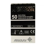 Testovací proužky GLUCOCARD X-METER SENSORS 50 kusů