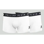 Boxer da uomo Philipp Plein UUPB01-01_BI-PACK_WHT