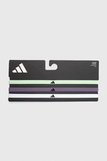 Čelenky adidas Performance 3-pak zelená farba, IR7870