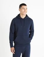 Navy blue men's basic sweatshirt Celio Fesix