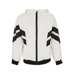 Girls' Crinkle Batwing Jacket White/Black