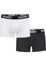 Boxer Shorts Logo 2er Pack wht/blk