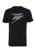 Black wavy T-shirt