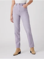 Light Purple Women's Straight Fit Jeans Wrangler - Women