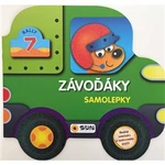 Závoďáky - velké - samolepky