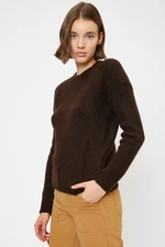 Koton Dámský hnědý pletený svetr