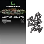 Gardner klip na boční olovo covert lead clip c-thru-c-thru brown