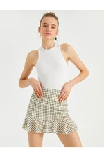 Koton High Waist Ruffle Skirt