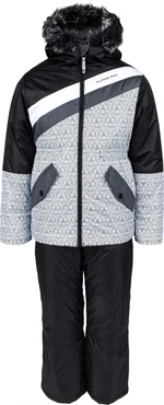 Kids ski set ALPINE PRO SLAVICO black