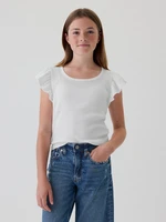 GAP Ribbed T-shirt - Girls