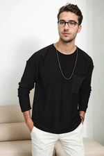 91626 Dewberry Knitwear Mens Sweater-BLACK