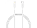 Datový kabel Baseus Superior Series Fast Charging Data Cable Type-C to iP PD 20W 1m, bílá