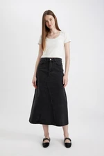 DEFACTO Long Fit Jean Long Skirt