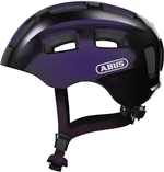 Abus Youn-I 2.0 Black Violet M Casque de vélo enfant