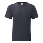 Navy blue Iconic combed cotton t-shirt Fruit of the Loom