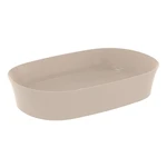 Kremowa ceramiczna umywalka 60x38 cm Ipalyss – Ideal Standard