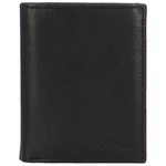 Pánska kožená peňaženka čierna - Delami Cheng