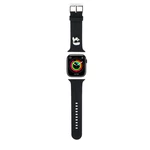 Řemínek Karl Lagerfeld Karl Head NFT pro Apple Watch 38/40/41, černá