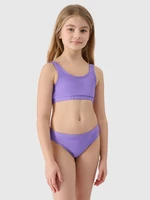 Dívčí dvoudílné plavky - fialové