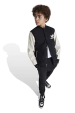 Dětská bomber bunda adidas Originals VRCTACKET černá barva, IY7505