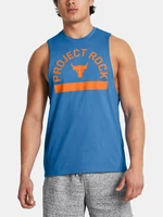 Under Armour UA Project Rock Payoff Graphic Tílko Modrá