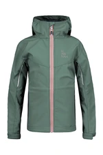 Girls' softshell jacket Hannah CAPRA JR dark forest/india ink