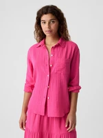 GAP Oversize Muslin Shirt - Women