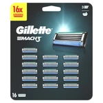 GILLETTE Mach3 Pánské náhradní holicí hlavice 16 ks