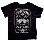 Johnny Cash Camiseta de manga corta Man In Black Kids Black 3 Years