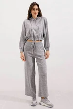 Bigdart 15845 Hooded Oversize Double Suit - Gray