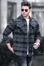 Madmext Anthracite Lumberjack Shirt 4950