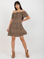 Dress-D73771R30145J-brown