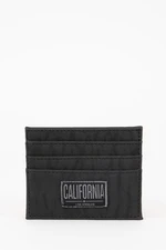 DEFACTO Men's Crinkle Fabric Wallet