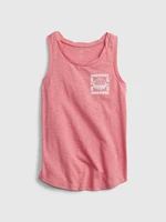 GAP Tank Top dla dzieci Tank Top Graphic Tank