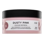 Maria Nila Colour Refresh vyživujúca maska ​​s farebnými pigmentmi pre vlasy s ružovými odtieňmi Dusty Pink 100 ml