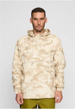 Camo Pull Over Windbreaker sandcamo