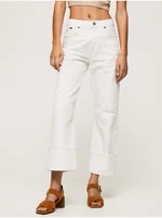 White women's straight fit jeans Pepe Jeans - Women