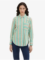 Light green women's striped shirt Tom Tailor - Women's