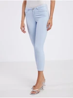 Světle modré dámské skinny fit džíny CAMAIEU - Dámské