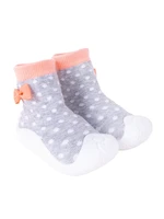 Yoclub Kids's Baby Girls' Anti-skid Socks With Rubber Sole OBO-0135G-AA0B