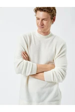 Koton Basic Knitwear Sweater Half Turtleneck Slim Cut