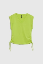 WOMEN'S TOP L-TS-4060 L.Green