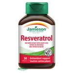 JAMIESON Resveratrol 50 mg extrakt z červeného vína 30 kapsúl