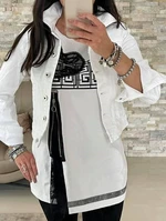 Blouse white By o la la axp0648. R01